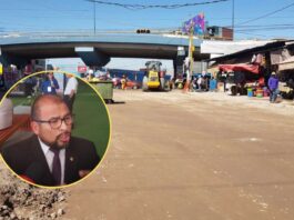 Arequipa: Omar Candia dice que dará penalidades a empresa encargada por retrasos en la Av. Vidaurrázaga