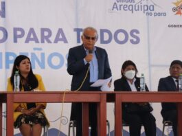 Aníbal Torres en Arequipa