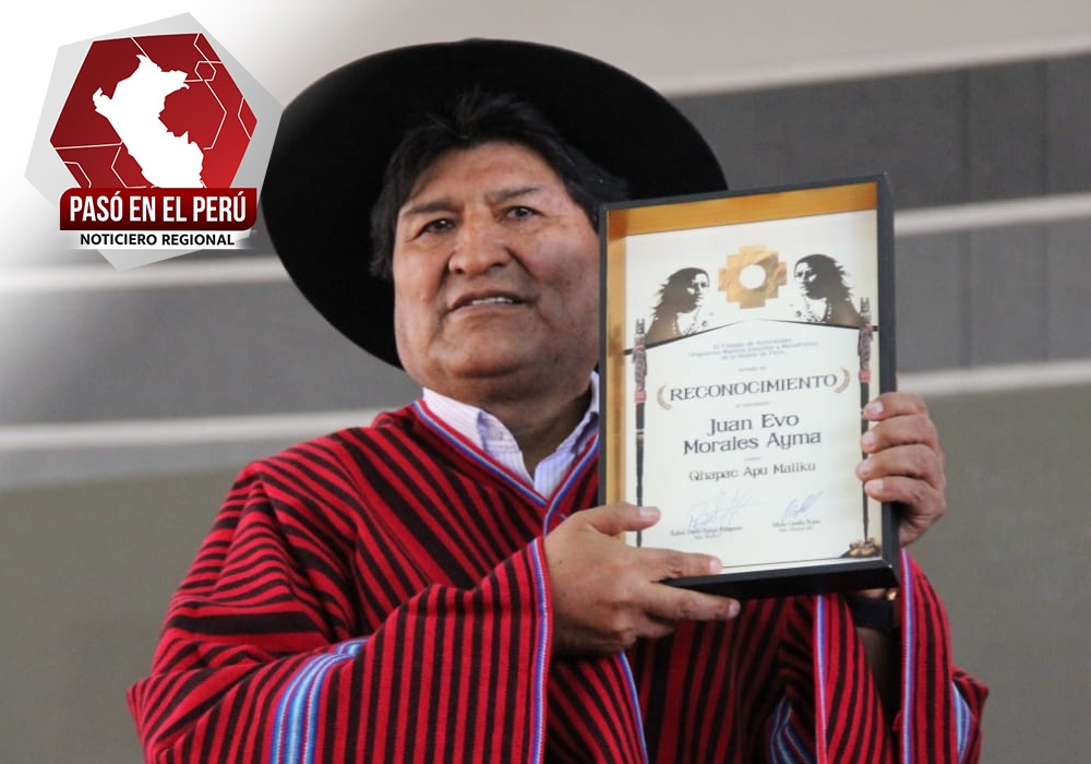 Evo Morales fue recibido como presidente en su visita a Puno | Pasó en el Perú