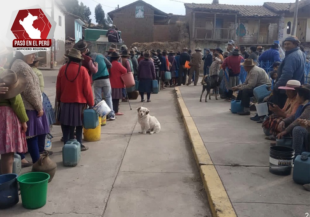 Población sin agua por sequía a falta de lluvias y calor intenso en sierra sur | Pasó en el Perú