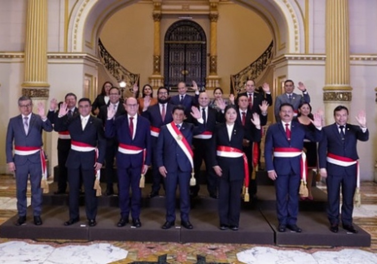 Este es el nuevo gabinete ministerial de Betssy Chávez que juramentó ante Castillo