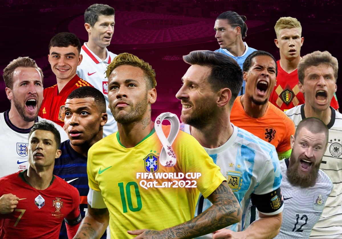 Mundial Qatar 2022: los favoritos y las estrellas en cada grupo mundialista