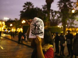 Artistas unidos contra la dictadura en Arequipa