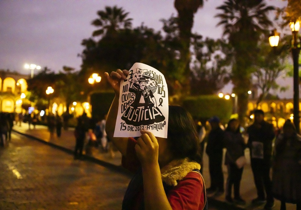 Artistas unidos contra la dictadura en Arequipa