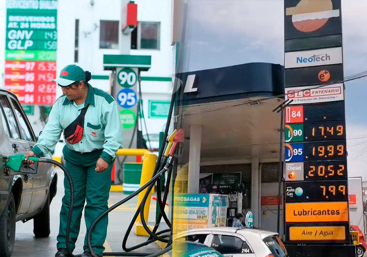 precio gasolina arequipa grifos