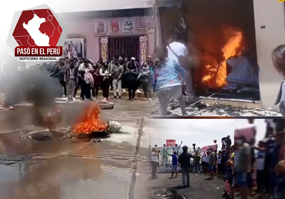 Saqueos, incendios y vandalismo deja sexto día de protestas  | Pasó en el Perú
