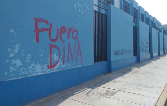 Trujillo: vandalizan con pintas la Catedral, colegios e instituciones