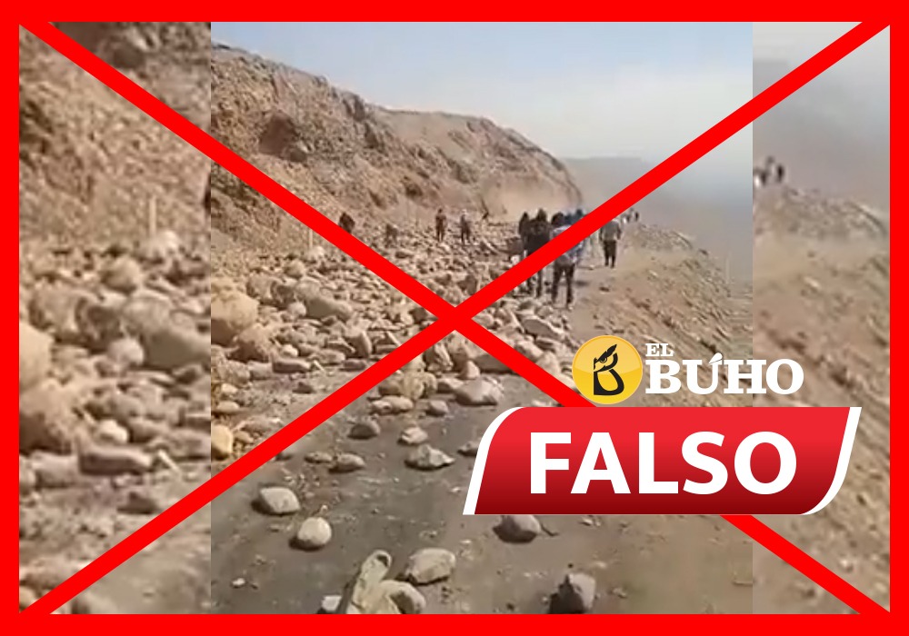 Arequipa: es falso que se dinamitó entrada al valle de Ocoña durante bloqueos (VERIFICACIÓN)