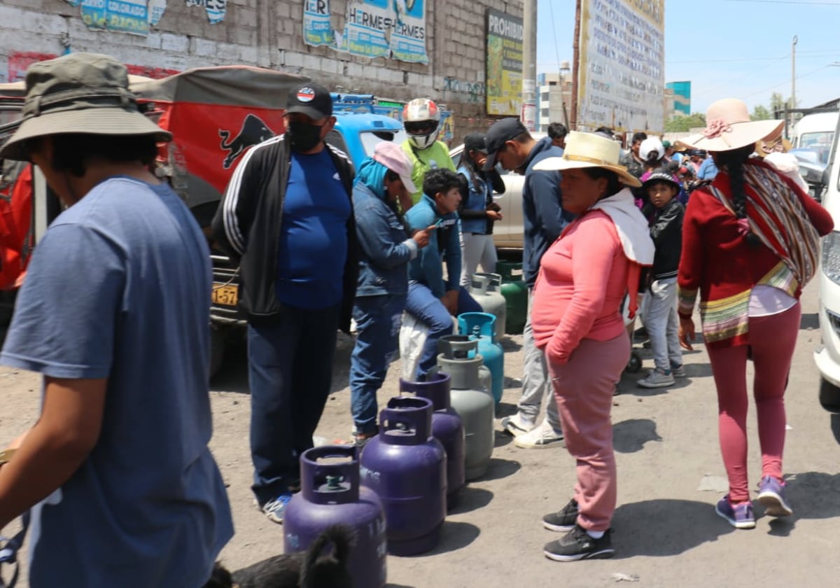 ¿Por qué no hay gas en Arequipa?: situación del stock de balones en la ciudad blanca