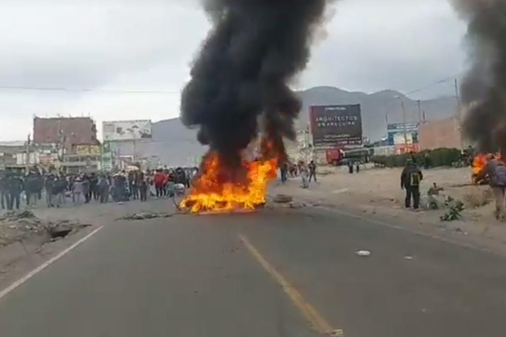 protestas en Arequipa
