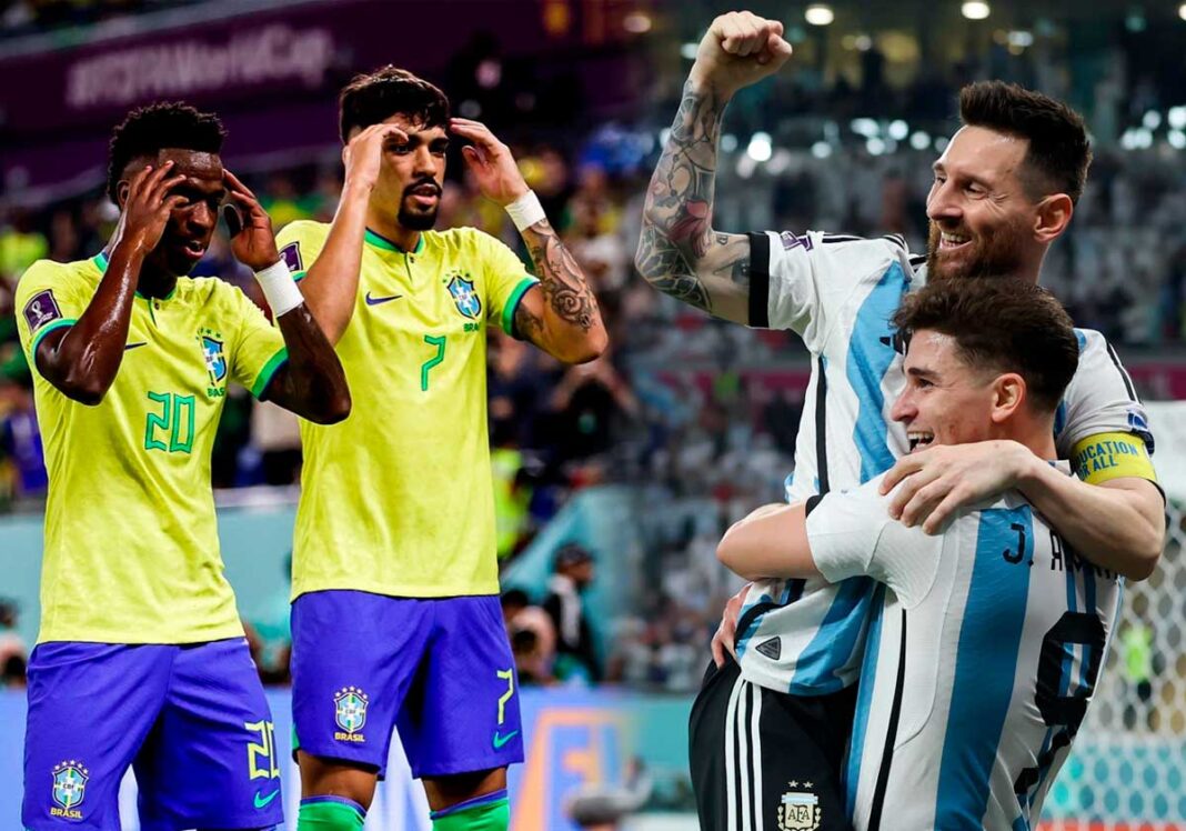 brasil argentina qatar 2022 cuándo juegan hora cuartos de final