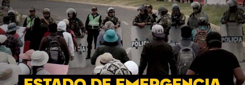 Arequipa estado de emergencia