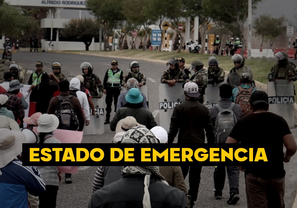 Arequipa: Gobierno declara estado de emergencia por desmanes (VIDEO)