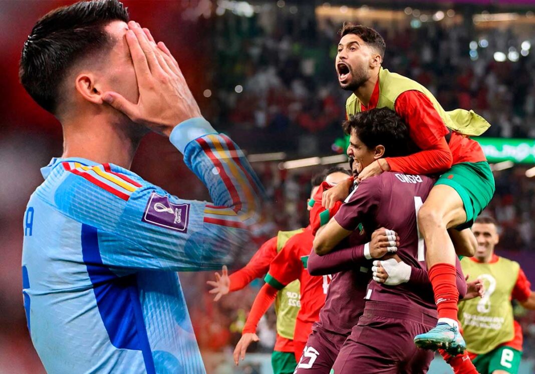 qatar 2022 marruecos españa cuartos de final