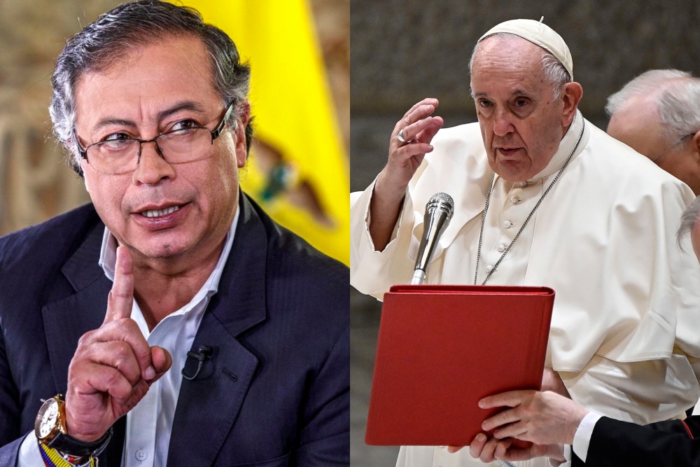 Gustavo Petro, presidente de Colombia; el Papa Francisco y otras personalidades han mencionado a Perú en sus recientes apariciones públicas