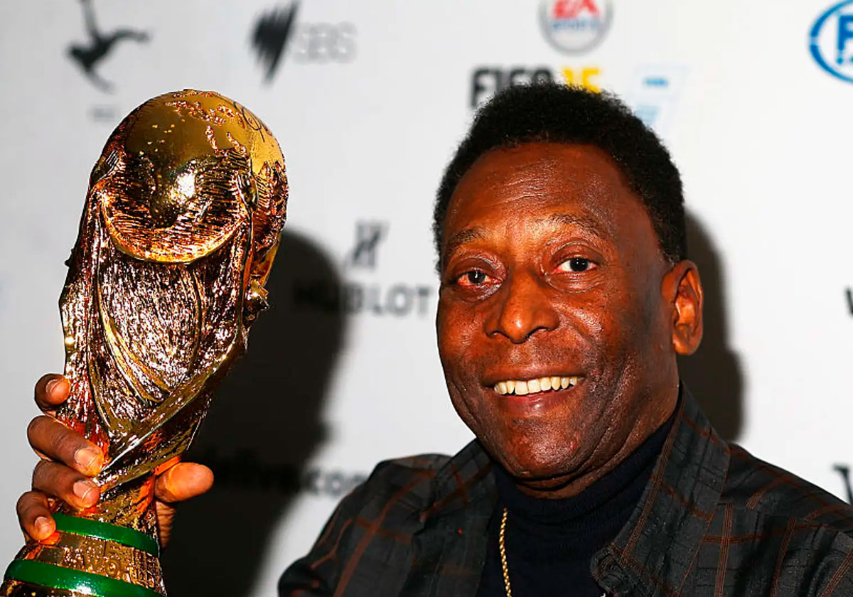 falleció pelé rey del fútbol brasil mundiales 