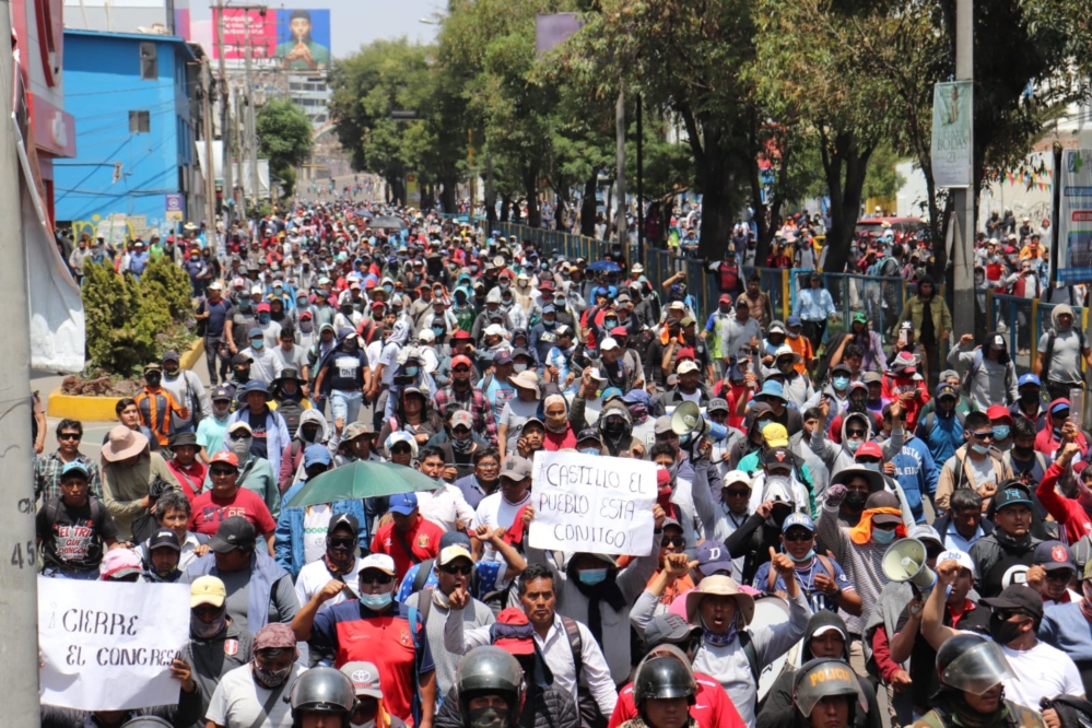 Arequipa cumple una semana de protestas y sin vías de diálogo con el gobierno de Boluarte