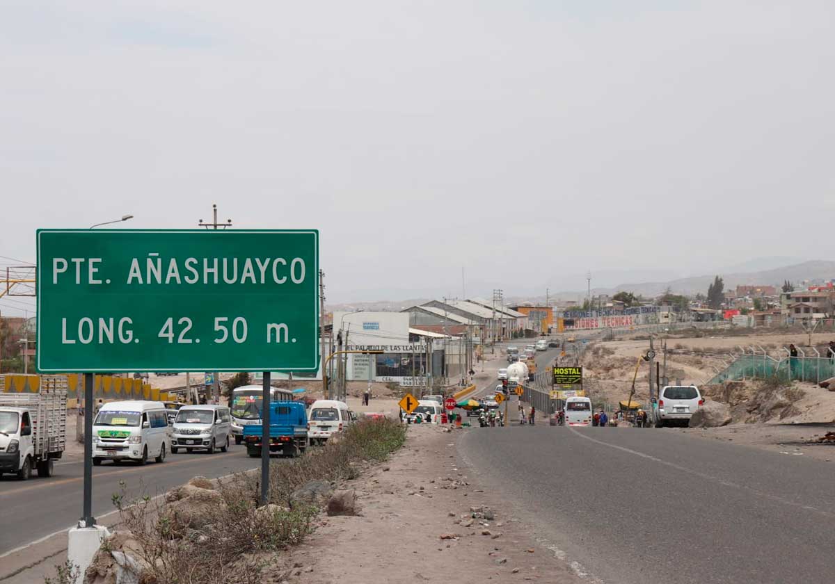 puente añashuayco protestas en arequipa