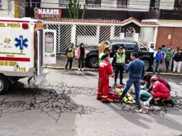 Accidente de tránsito en Socabaya (Arequipa)