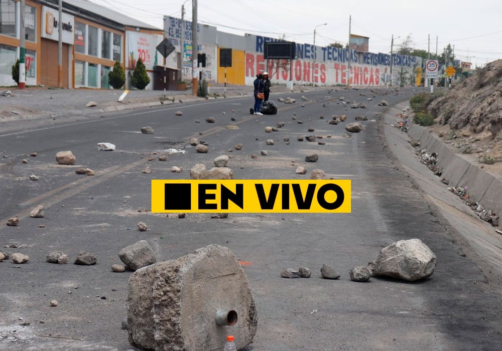 Protestas en Arequipa EN VIVO: varios sectores participarán en marcha y se despejan algunas vías (martes 24)