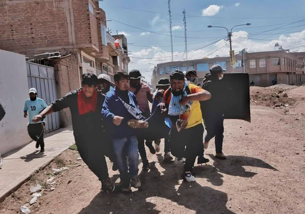 ACT: Sube a 17 la cifra de fallecidos tras enfrentamientos entre manifestantes y policía en Juliaca