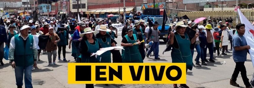 Protestas en Arequipa
