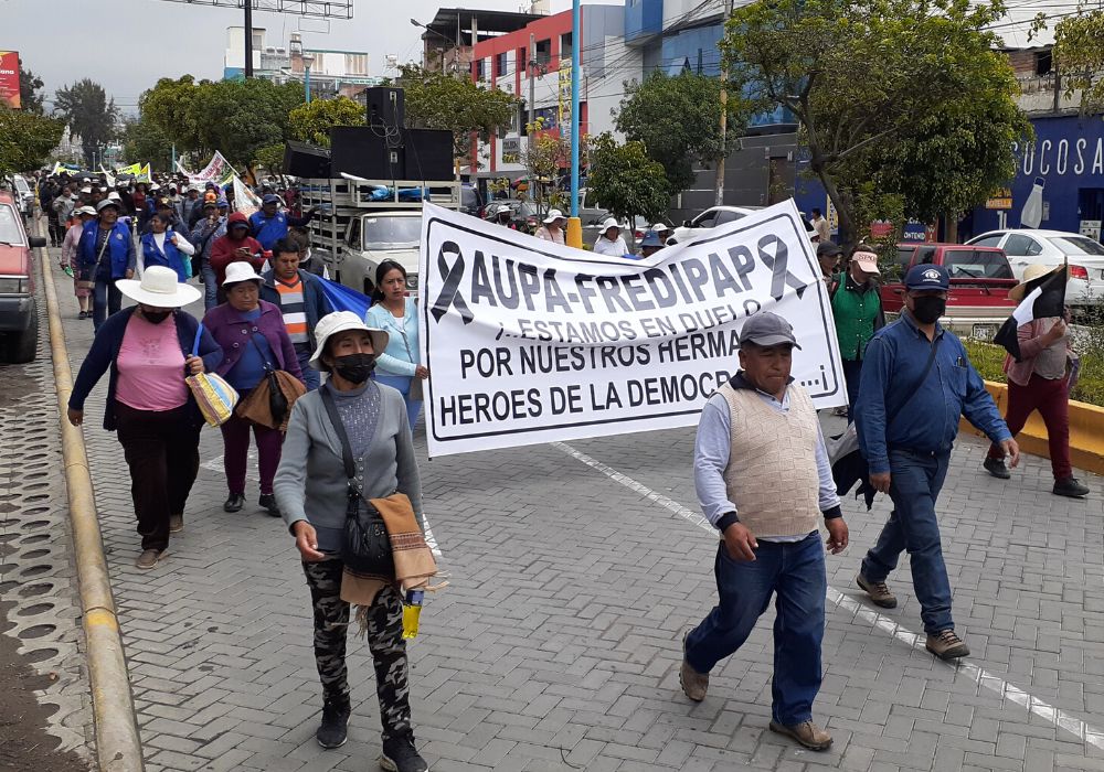 Arequipa: asociaciones de vivienda exigen renuncia de Dina Boluarte para evitar más muertes