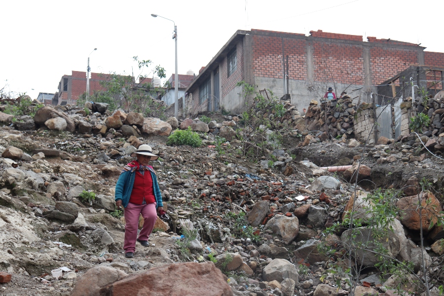 Arequipa: pueblos jóvenes de la parte alta de Paucarpata sufren el embate de los huaicos
