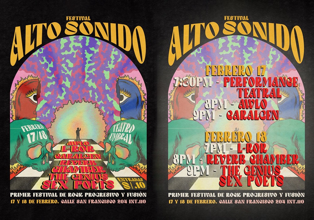 Alto Sonido: primer festival de rock progresivo, psicodelia y Avant Garde de Arequipa