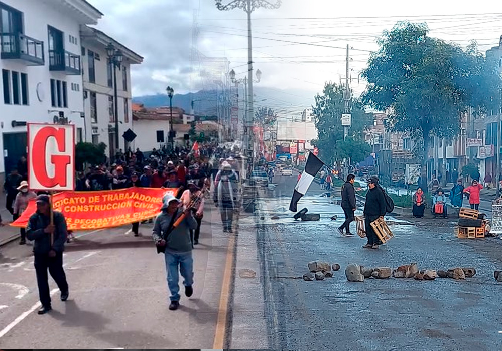 protestas en peru