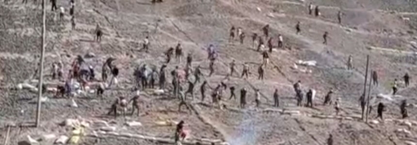 secocha arequipa enfrentamientos terrenos