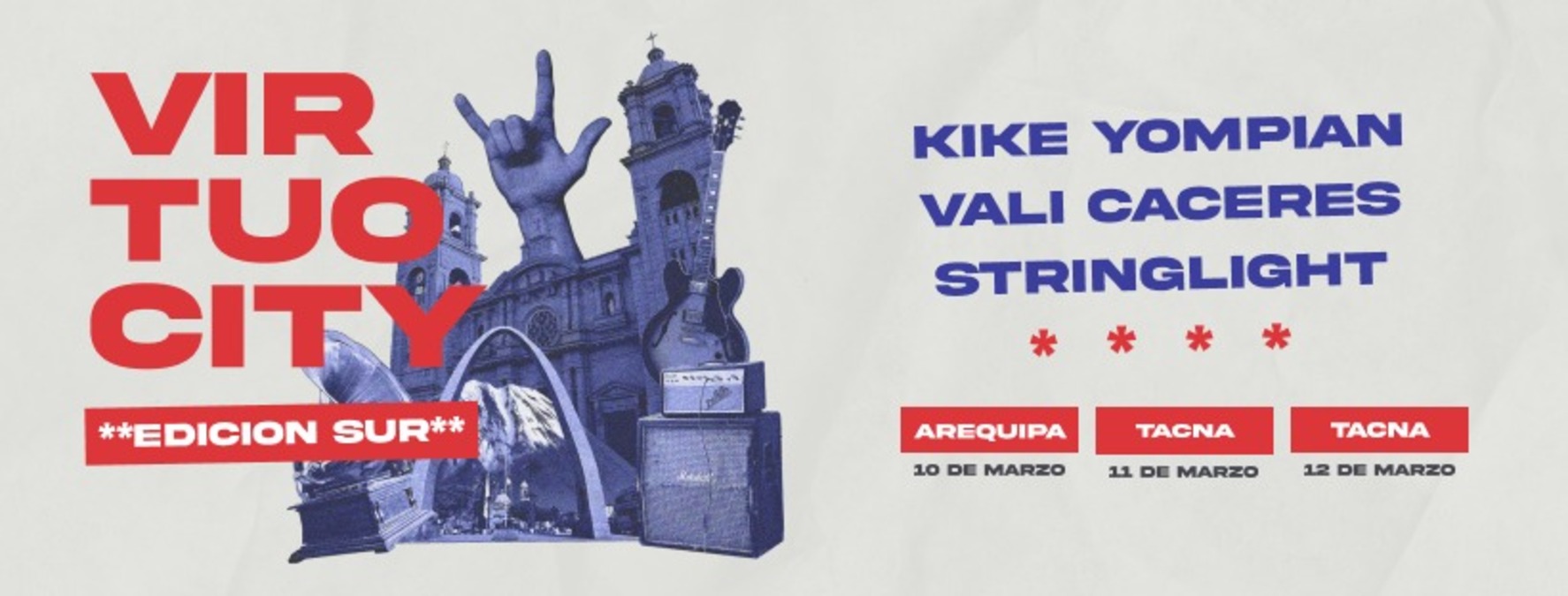 Virtuo-City “Edición Sur”: Rock Progresivo nacional en Arequipa