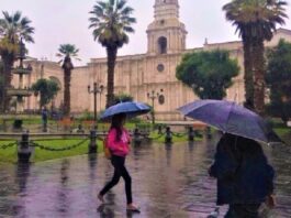 Lluvias en Arequipa por el niño global advierte senamhi