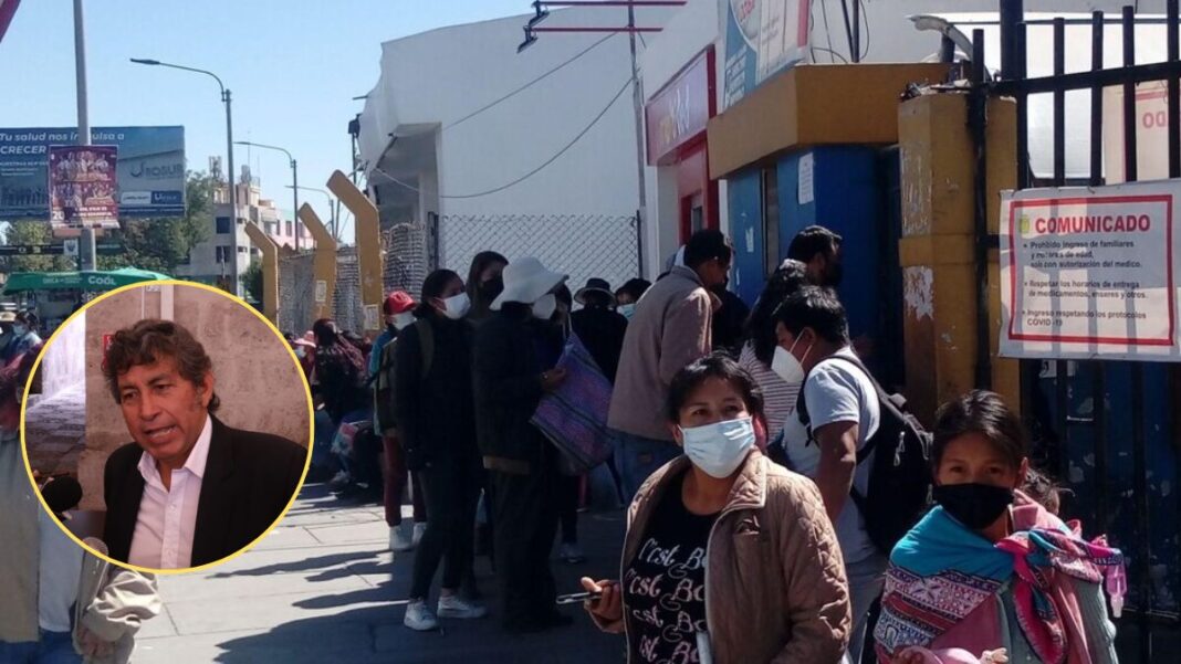 Arequipa: gerente de salud responsabiliza al estado por falta de presupuesto en el sector