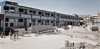 Colegio en Mollendo sin acabar, Arequipa