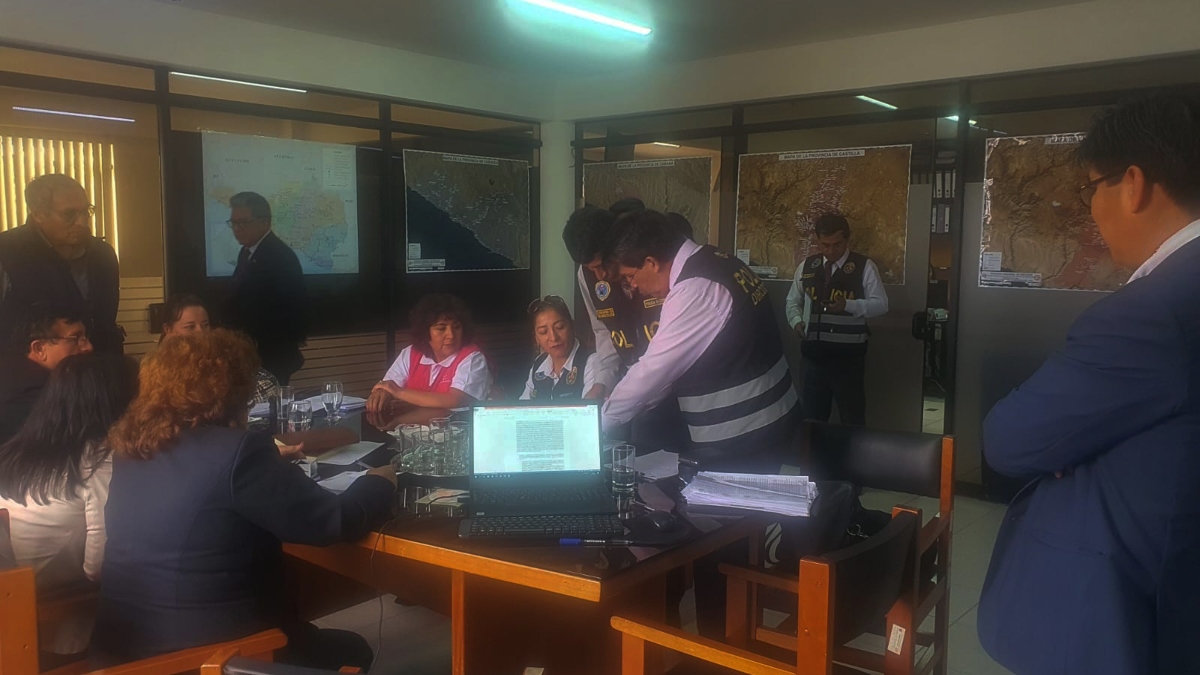 Intervienen el Gobierno Regional de Arequipa por denuncia de presunto direccionamiento de contratos