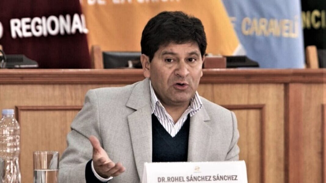 Rohel Sánchez, gobernador de Arequipa
