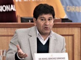 Rohel Sánchez, gobernador de Arequipa