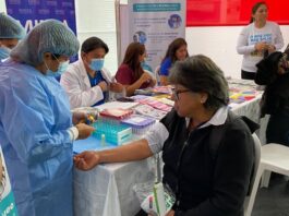 campaña de salud en Arequipa