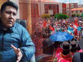gobernador regional de Puno Richard Hancco Dina Boluarte protestas paralización toma de Lima paro