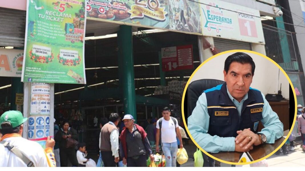 Arequipa: aún no inició cierre de mercados en plataforma Andrés Avelino Cáceres