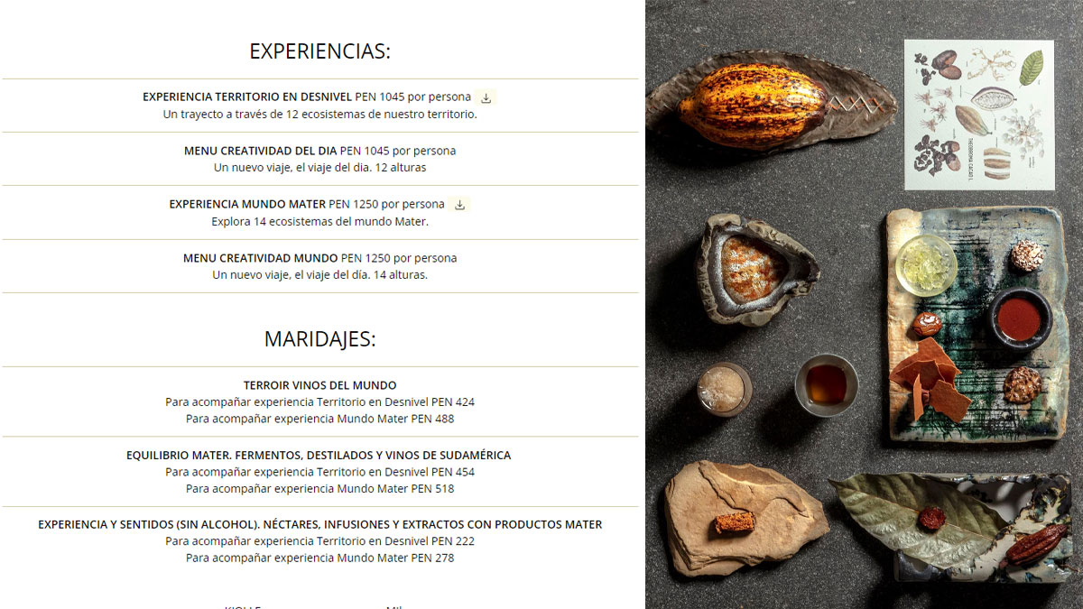 central restaurante mejor perú 2023 precio experiencia carta maridaje local ubicación reservas virgilio martínez barranco