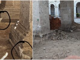 Arequipa: claustros de la compañía dañados