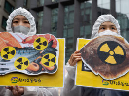 fukushima japón corea del sur protestas verter aguas residuales salud océano mar planta nuclear terremoto cáncer sal