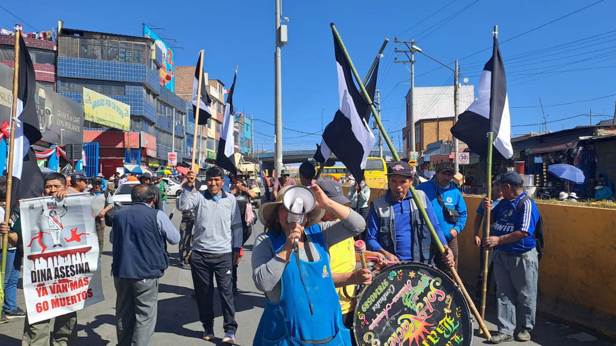 avelino arequipa mensaje a la nación protestas dina boluarte 