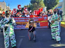 Marchas en Arequipa, 19 de julio