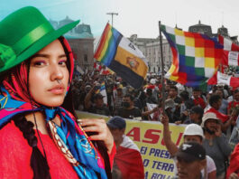 renata flores protestas 19 de julio toma de lima quechua ayacucho canciones lenguas nativas dina boluarte