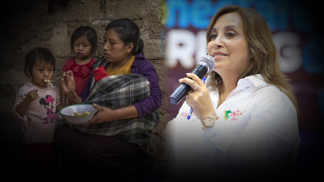La culpa del hambre en Perú son las protestas contra Dina Boluarte, según ministro del Midis