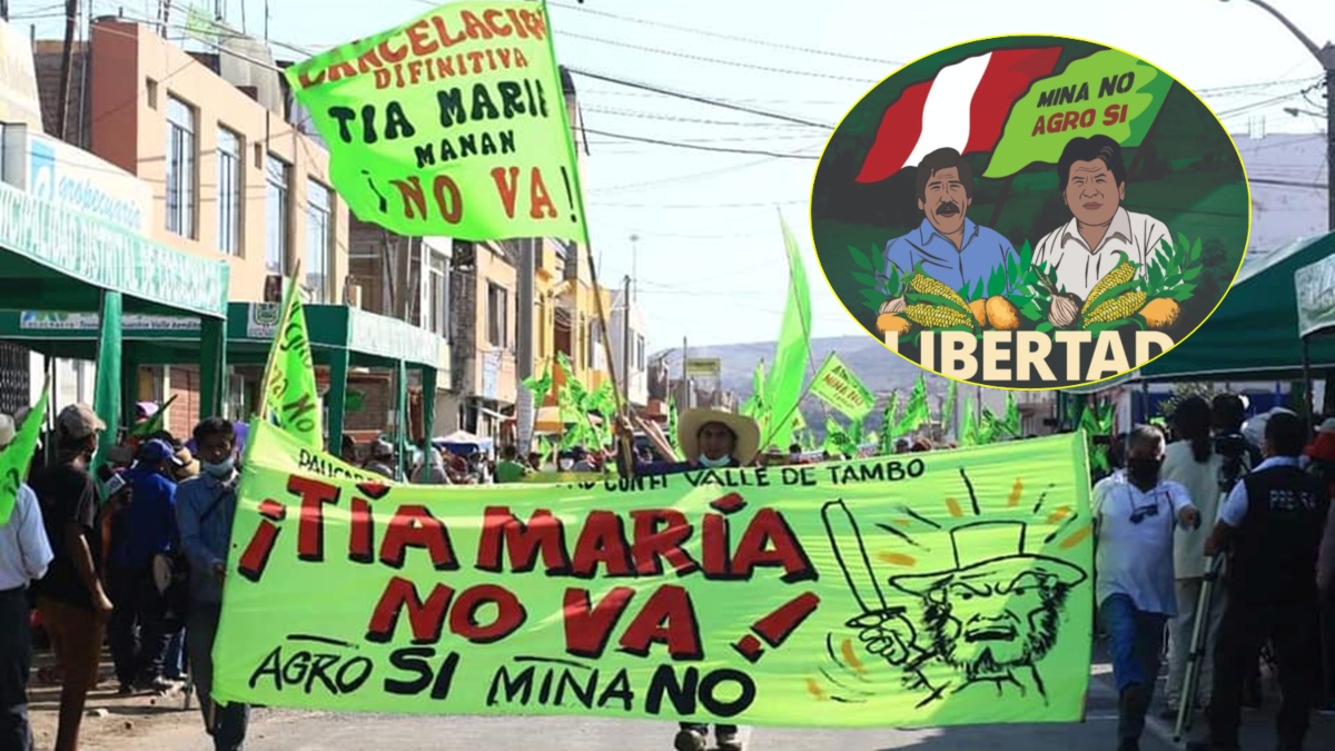 Tía María: dirigentes del valle de Tambo detenidos