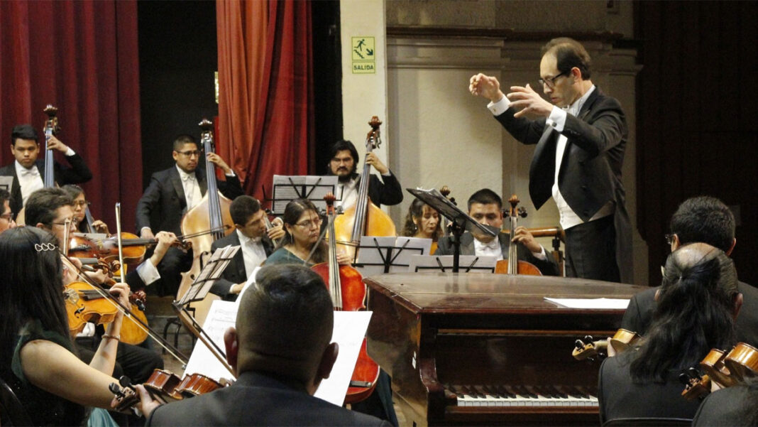orquesta sinfónica de arequipa concierto música clásica mozart teatro municipal